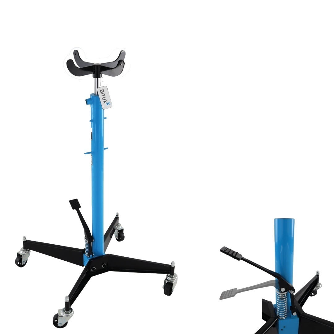 Mobilní dílenský zvedák hydraulický stabilní pro převodovky M19544